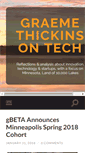 Mobile Screenshot of graemethickinsontech.com